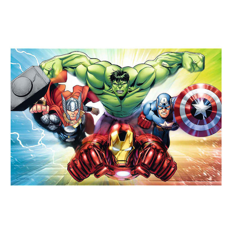 Mini puzzel avengers - 54st.