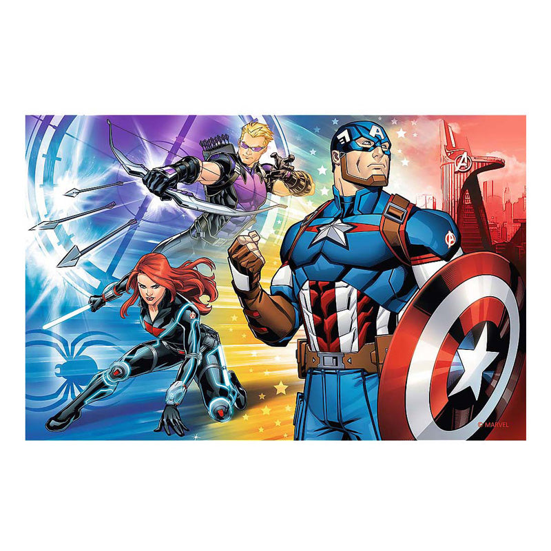 Mini puzzel avengers - 54st.