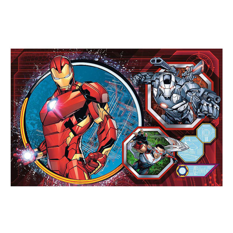 Mini puzzel avengers - 54st.
