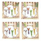 Houten dieren fluitje - 7cm