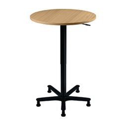 Bach Stehtisch Hammer 70 75 x 72 - 114 cm Buchenbein schwarz