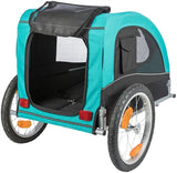 Trixie Dog Bike Cart in limitierter Auflage schwarzer Türkis