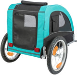Trixie Dog Bike Cart in limitierter Auflage schwarzer Türkis