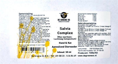 Green OS Salvia Complex Hundekatze