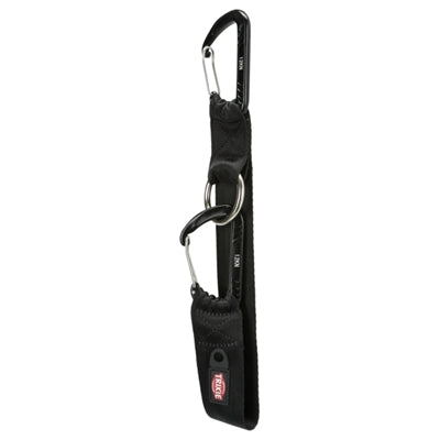 Trixie Universal-Autogurt mit Karabiner schwarz