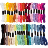 Stickgarn, 42 Farben