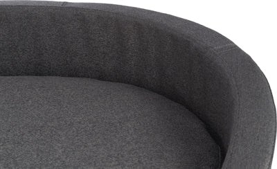 Trixie Hundekorb Citystle Oval Home Edition Dunkelgrau