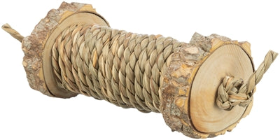Trixie Spielrolle für Nagetiere mit Seegras aus Holz