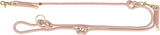 Trixie Soft Rope Hundeleine verstellbar rosa hellrosa