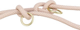 Trixie Soft Rope Hundeleine verstellbar rosa hellrosa