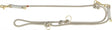 Trixie Soft Rope Hundeleine verstellbar grau hellgrau