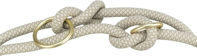 Trixie Soft Rope Hundeleine verstellbar grau hellgrau