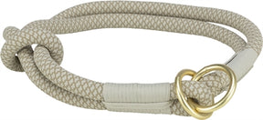 Trixie Hundehalsband Soft Half-Slip Grau Hellgrau