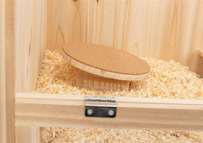 Trixie Laufscheibe Hamster Holz Kork