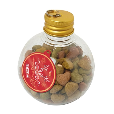 Croci Weihnachtskugel-Katze mit Süßigkeiten