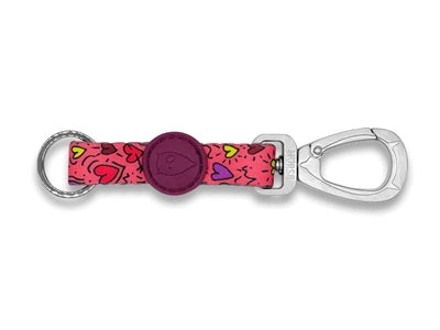 Morso Schlüsselanhänger mit Schlüsselanhänger, recyceltes Rosa, Think Pink