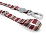 Morso hondenriem verstelbaar gerecycled Skyline Rood Roze