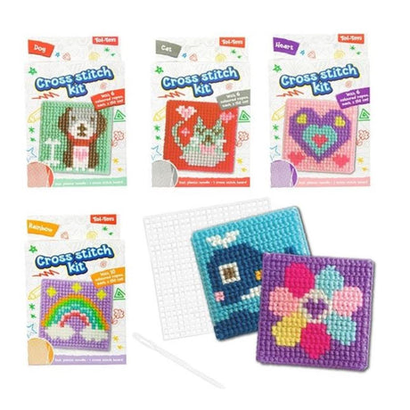 Toi-toys Bastel-Stickset zum Thema Kreuzstich