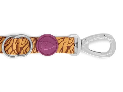 Morso Hundeleine, verstellbar, recycelte Dschungeltrommel, Orange