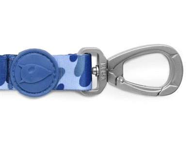 Morso Hundeleine recyceltes Spritzblau