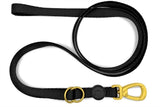 Morso Hundeleine verstellbar, recyceltes Gold, Kaviargold