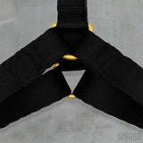 Morso Hundegeschirr, H-Geschirr, recyceltes Gold, Kaviargold