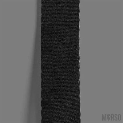 Morso Hundeleine verstellbar, recycelt, rein, schwarz