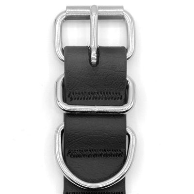 Morso Hundehalsband wasserdicht recycelt schwarz schwarz