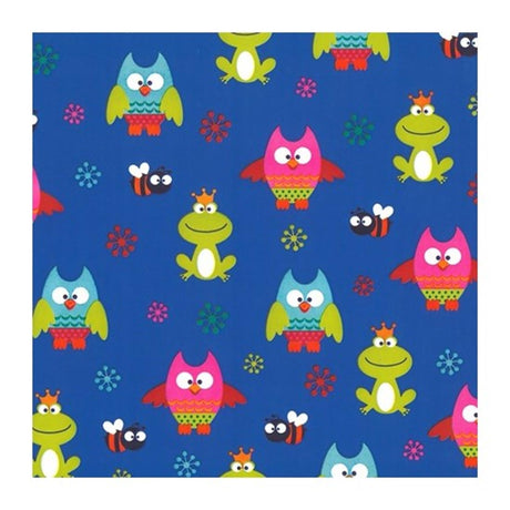 Gegenrolle 30cm blauer Eulenfrosch250