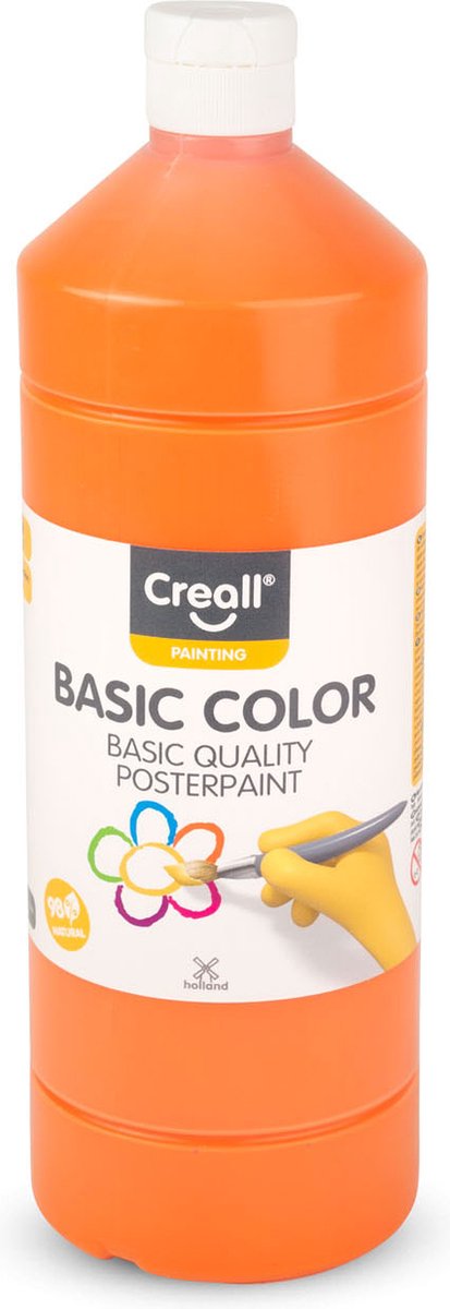 Creall Schulfarbe Orange, 1 Liter