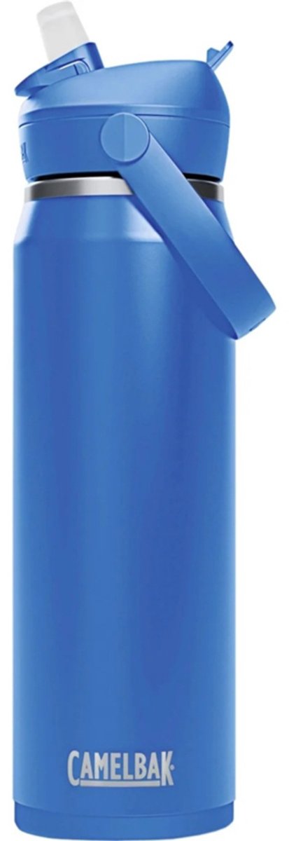 Camelbak Thrive Flip Straw – Vakuumisoliert – Isoliertrinkflasche – 750 ml – Blau (Himmelblau)