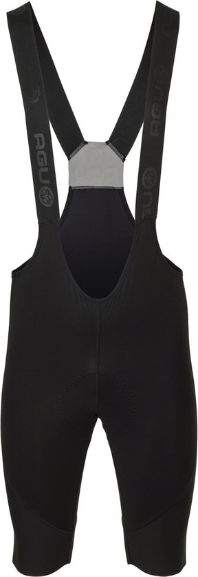 Agu enduro plus - bibshort - heren - fietsbroek - wielrenbroek - compressie - ademend - siliconen gripper - naadloze bretels - zwart - xxl