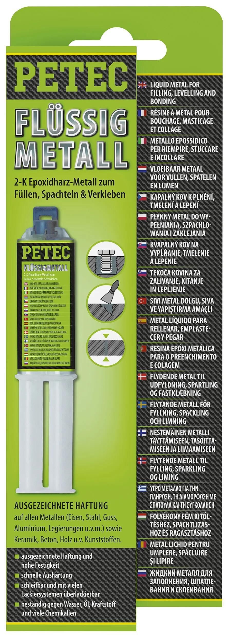 Petec Metallersatz Flüssigmetall Flüssigmetall