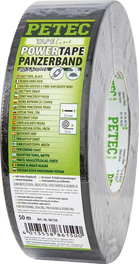 Petec Textilband Powertape Panzerband Panzerband SW 50mm 50mtr.