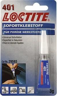 Loctite Universalkleber 401 Zweitkleber 3 gr. sb-Röhre