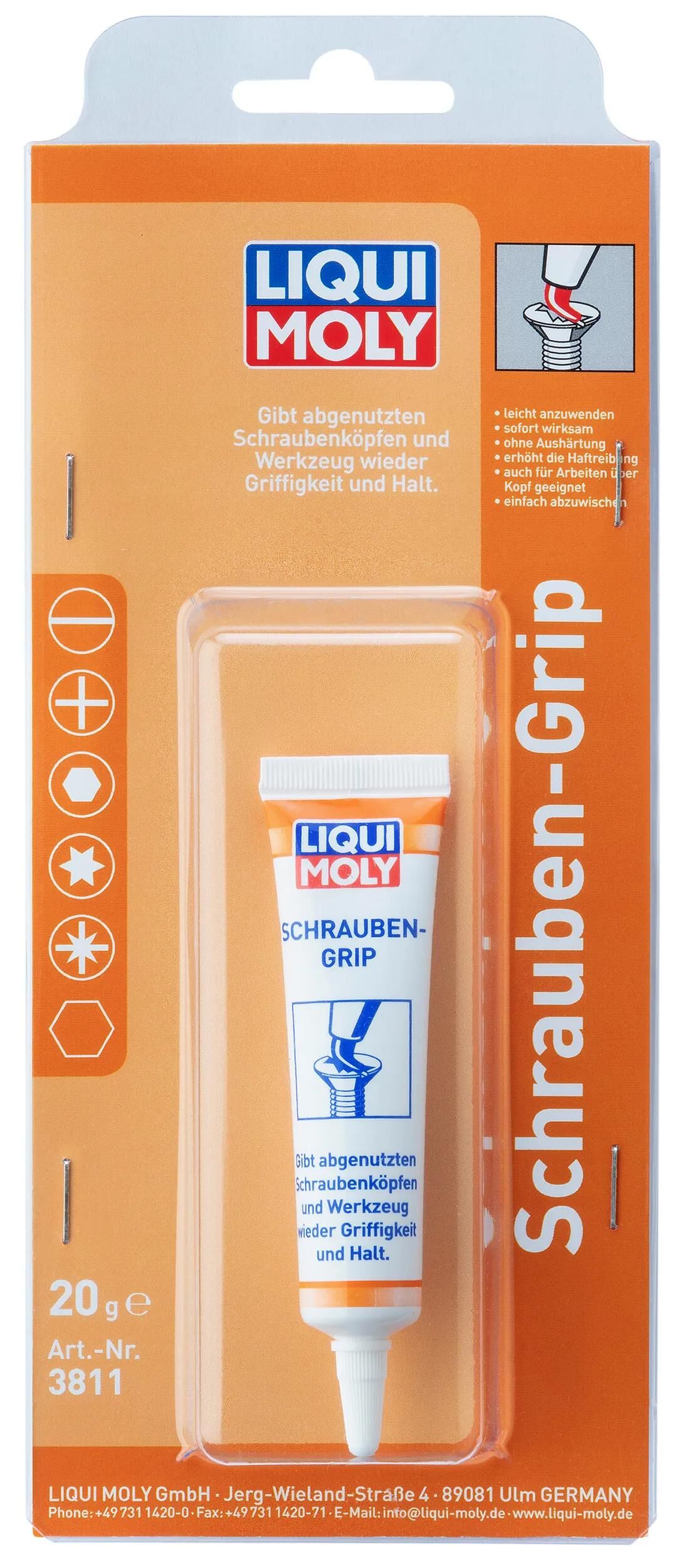 Liqui Moly Schraubengriffschrauben-Grifftube 20 ml
