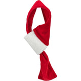Trixie Weihnachtsschal Samtoptik rot weiß