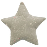 Trixie Weihnachtsspielkissen Stern mit Katzenminze, Baumwolle, Beige
