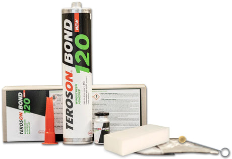 Teroson Fensteraufkleber Bond 120 (VPE 8596) Scheibenklebeset Bond120 Bond 120