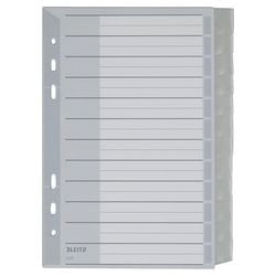 Blanko-Tabs Leitz 1275 grau PP (Polypropylen)