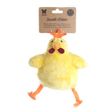 Martin Dog Toys Huhn Plüsch gelb recycelt