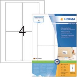 Markenlos ohne Marke Herma Prem. Adr.etik. 78,7x139,7 100 Blatt DIN A4 400 Stück 4472