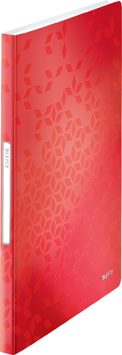 Leitz Wow Show Album - A4 - für 80 A4-Formate mit 40 Einsteckhüllen - rot