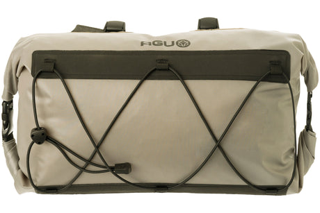 Agu venture lightweight - stuurtas - fietstas - bikepacking - 9.6l - waterdicht - grijs - mtb - reflecterend - compact ventiel