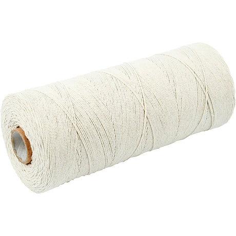 Kreativunternehmen https: www.cchobby.nl Baumwollfaden-l-700-m-extra-thin-quality-12-6-ca-1-mm-light-natural-250-gr-1-Ball