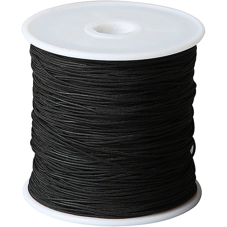 Https: www.cchobby.nl polyester-cord-thickness-0-8-mm-black-50-m-1-roll
