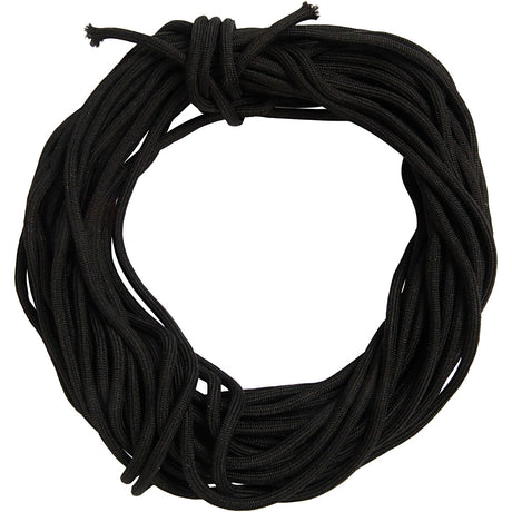 Kreativfirma Polyester Cord Black, 40 m