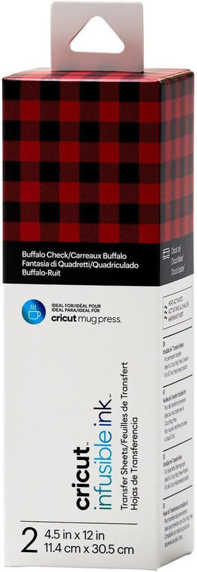 Cricut Joy Infusible Ink Transferblatt rot, schwarz
