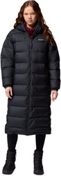 Columbia pike lake™ iii long jacket dames outdoorjas - black l