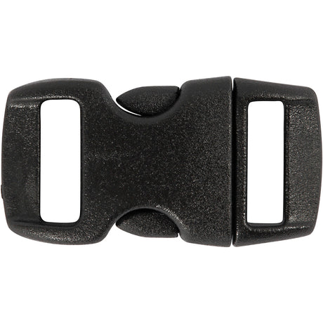 Creativ Company Click Closeure Black, 4st.